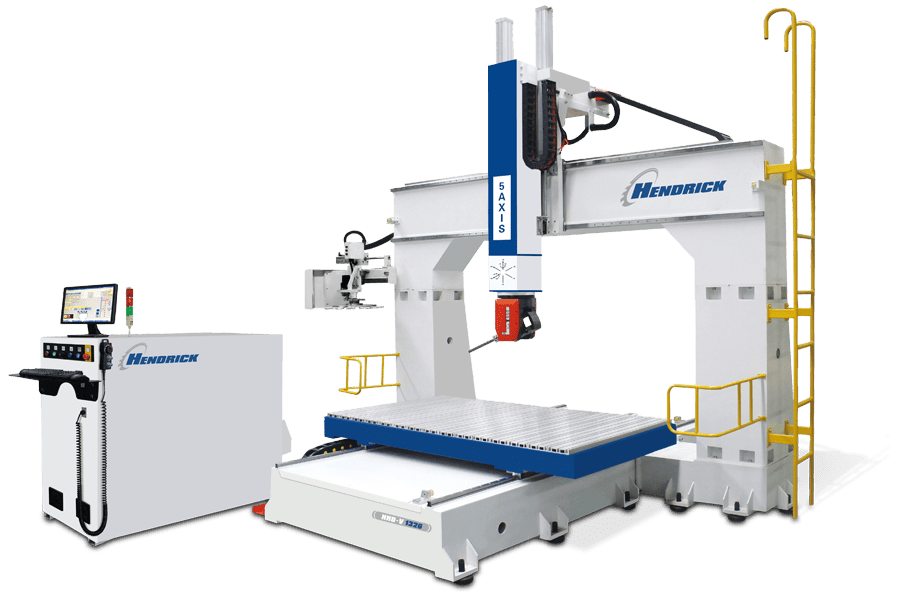 HHD-V Series 5 Axis CNC Router - Hendrick CNC Routers