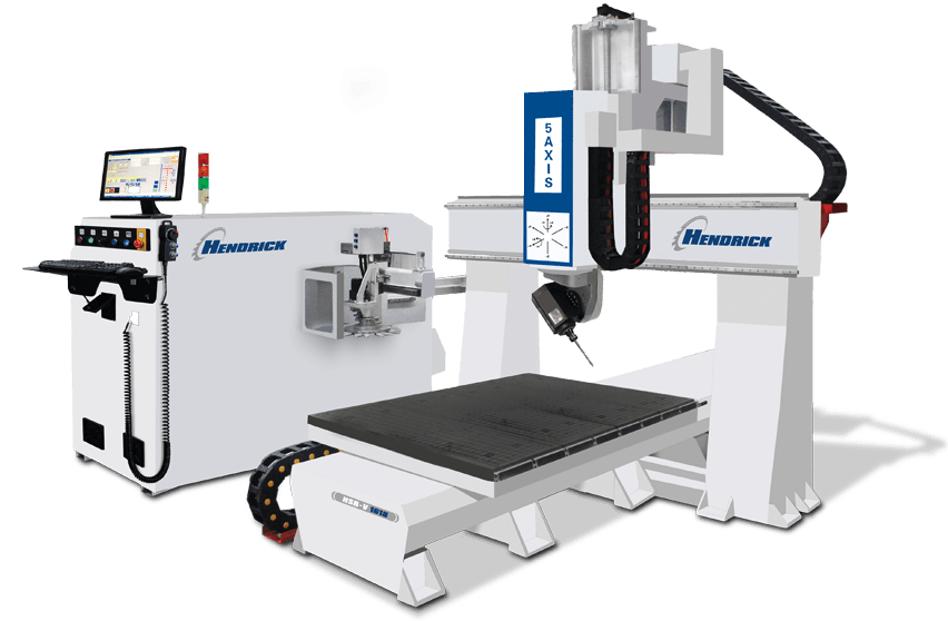 HSR-V Series 5 Axis CNC Router - Hendrick CNC Routers